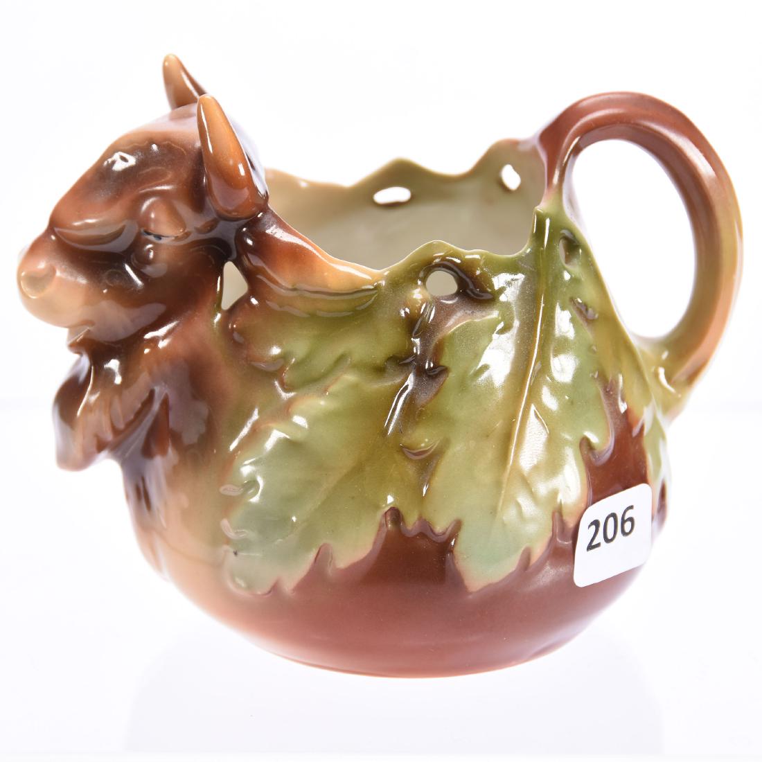 Figural Bayreuth Style Milk Pitcher 4.5" (1 of 3)