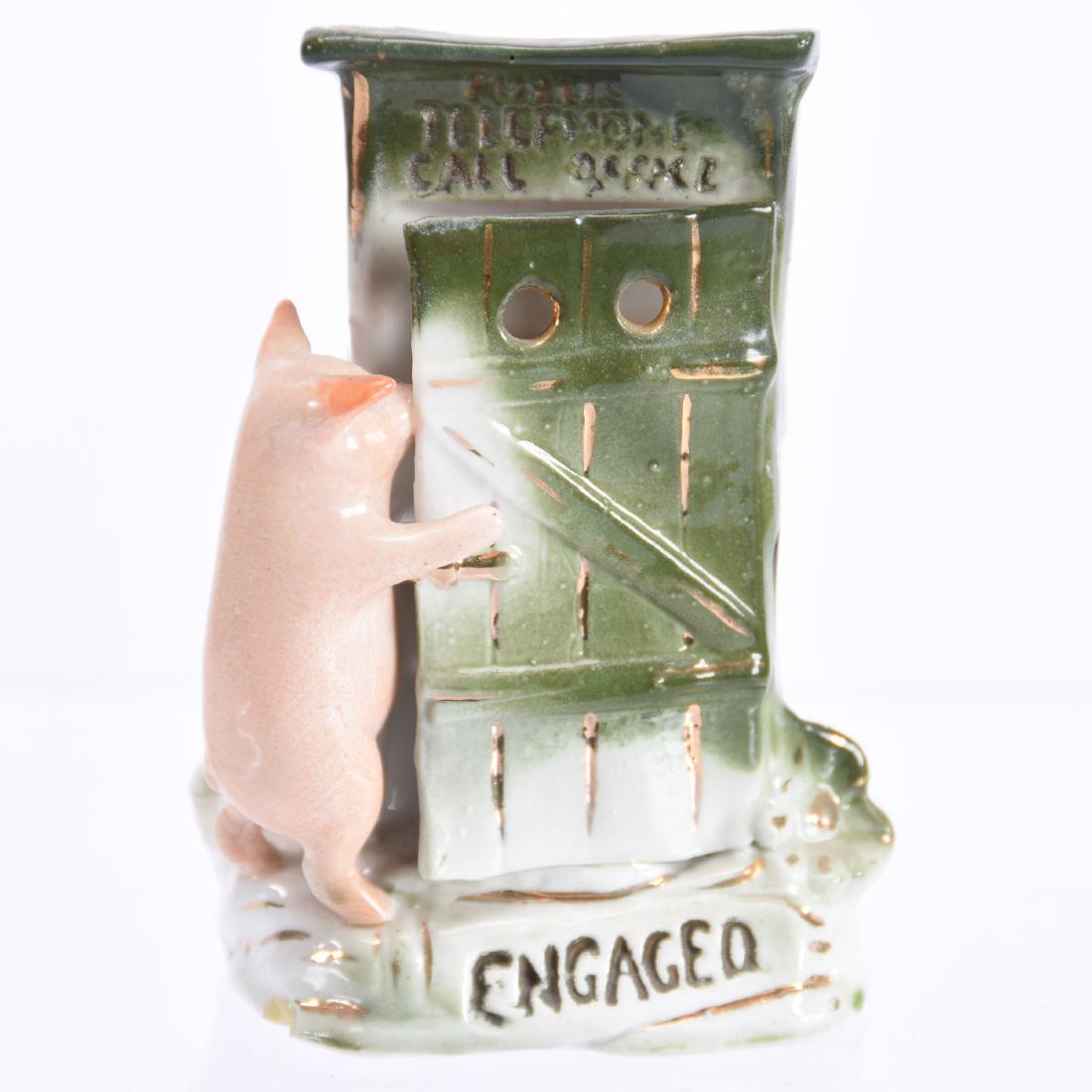 Germany Figural Pigs Vase 4.75" (1 of 2)