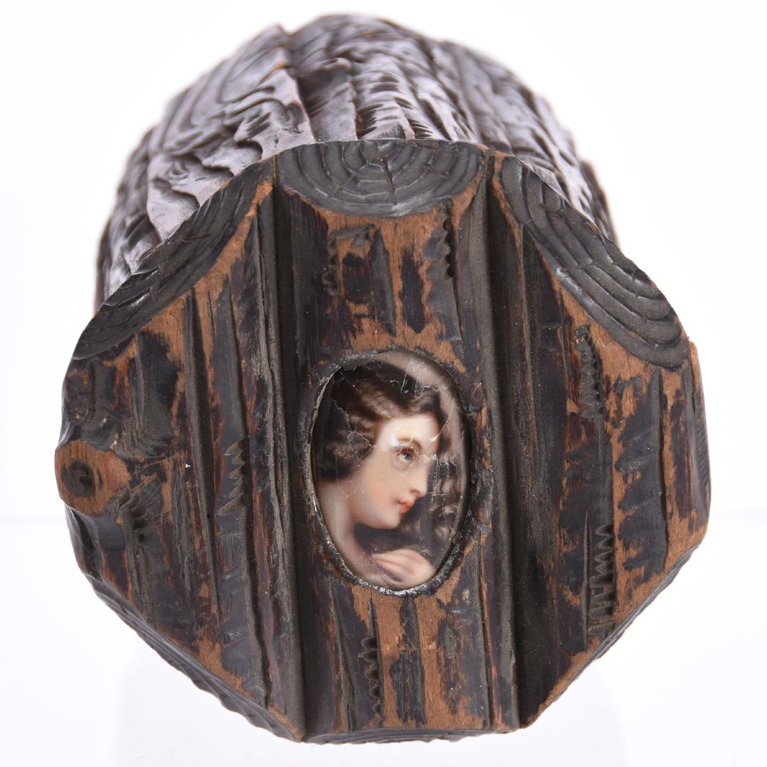 Wooden Covered Box 6.25" X 4.5" (1 of 3)