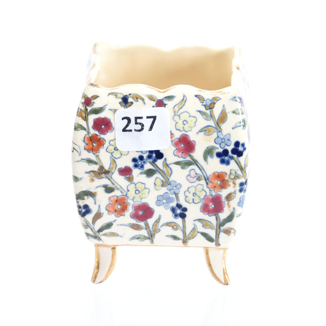 Fischer Budapest / Zsolnay Vase 3.5" X 3" (1 of 2)