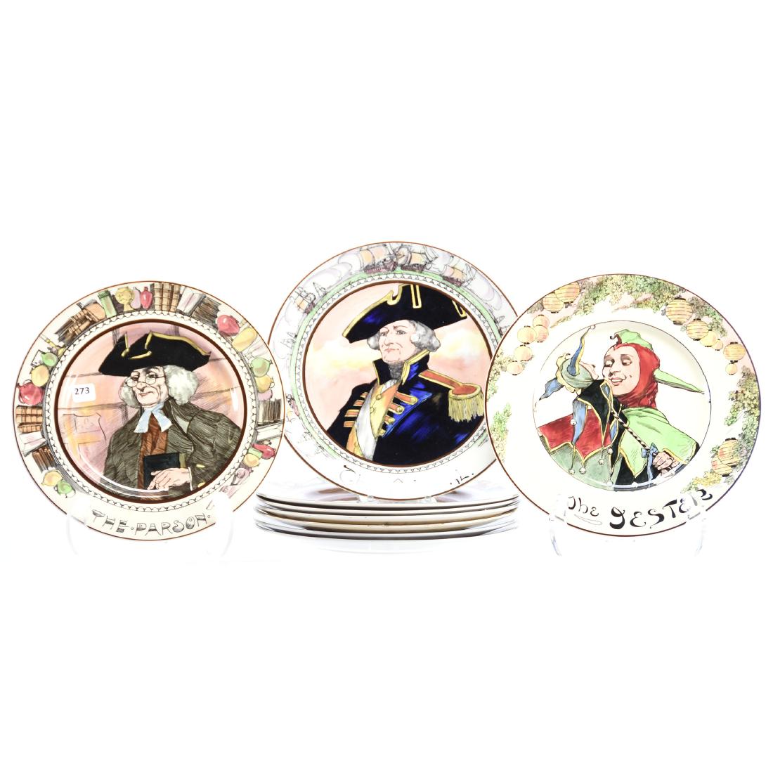 (9) Royal Doulton Portrait Plates 10.5" (1 of 4)