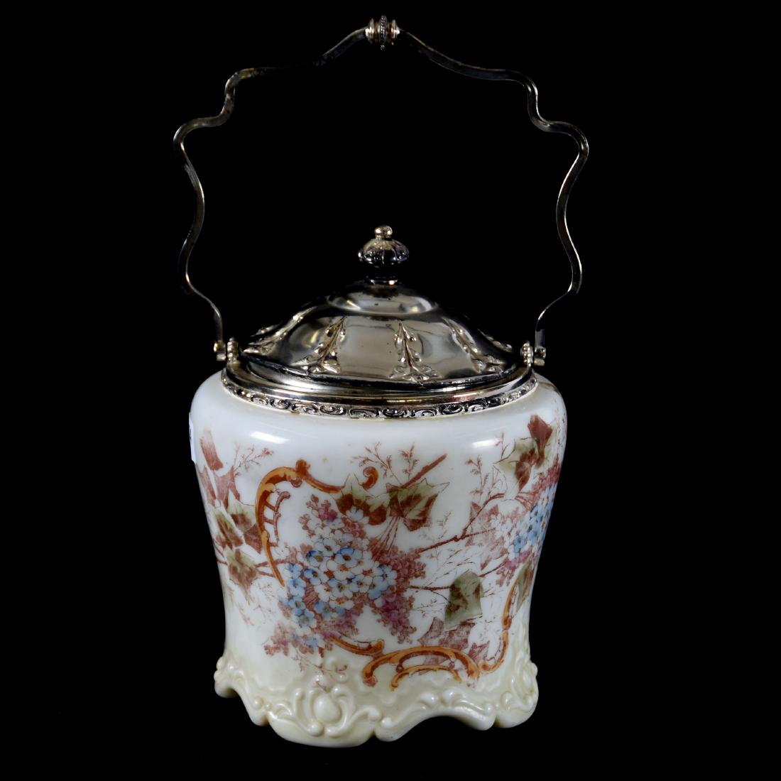 Unmarked Wave Crest Biscuit Jar 7.5" (1 of 3)