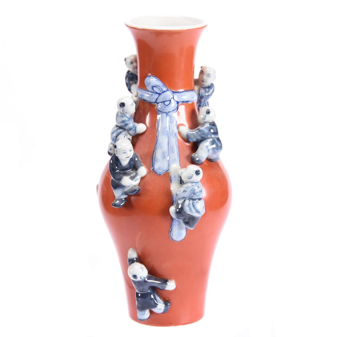 Sumida Art Pottery Vase 9.5" (1 of 3)