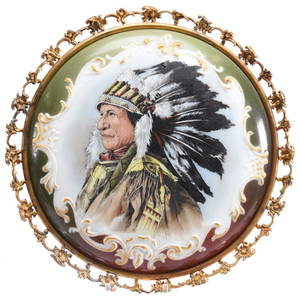 Magnificent Wave Crest Wall Plaque 9.75" Round