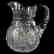 Water Pitcher, Pairpoint, Sparkle Pattern