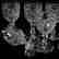 (9) Wines, Cesica, Diamond & Star Diamond Motif - 3