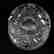 Flower Center, Engraved Butterfly & Floral Motif - 3