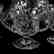 Punch Set, Engraved Pear & Apple Decor - 5