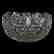 Square Bowl, Dorflinger, Royal Pattern