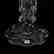 Pedestal Vase, Hawkes, Engraved Aster Floral Motif - 4
