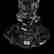 Pedestal Vase, Hawkes, Engraved Aster Floral Motif - 4
