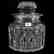 Cigar Humidor, Dorflinger, Chester Pattern