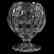 Pedestal Rose Bowl, Signed Hawkes, Brunswick Pattern