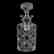 Cologne Bottle, Cane Pattern