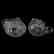 Creamer & Sugar, Signed Libbey, Ellsmere Pattern - 3