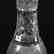 Vase, Engraved Floral Center Band - 4