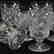 (9) Punch Cups, Hobstar, Nailhead Diamond & Fan Motif - 3