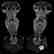 Pair Candlesticks, Signed Sinclaire, Adam Pattern - 2