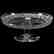 Cake Stand, Signed Tuthill, Rosaceae Pattern