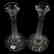 Pair Candlesticks, St. Louis Diamond Stem - 2