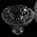 Two-Part Vase, Engraved Floral Motif - 3