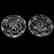 (2) Master Salts, Dorflinger, Colonial Pattern - 3