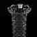 Vase, Honeycomb Pattern - 3