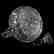 Ship's Decanter, Zipper, Star, & Fan Motif - 3