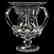 Pedestal Loving Cup, Signed Hawkes, Rococo Design