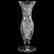 Vase, Signed Libbey, Hobstar, Zipper, Star, Vesica