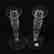 Pair Candlesticks, Signed Hawkes, Hollow Stem Diamond - 2