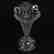 Vase, Signed Hawkes, Queens Pattern - 2