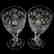 Goblets, Hobstar, Star, Strawberry Diamond, Diamond - 2