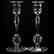 Pair Candlesticks, Pairpoint, Engraved Floral