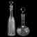 (2) Decanters, Various