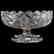 Bowl, Hobstar, Strawberry Diamond & Star Motif