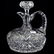 Decanter, Hawkes, Gladys Pattern