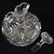 Decanter, Hawkes, Gladys Pattern - 2