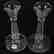 Pair Candlesticks, Signed Hawkes - 2