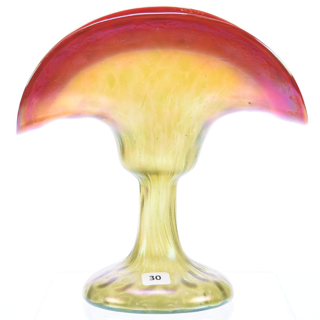 Fan Shaped Vase, Rindskopf, Grenada Pattern (1 of 3)