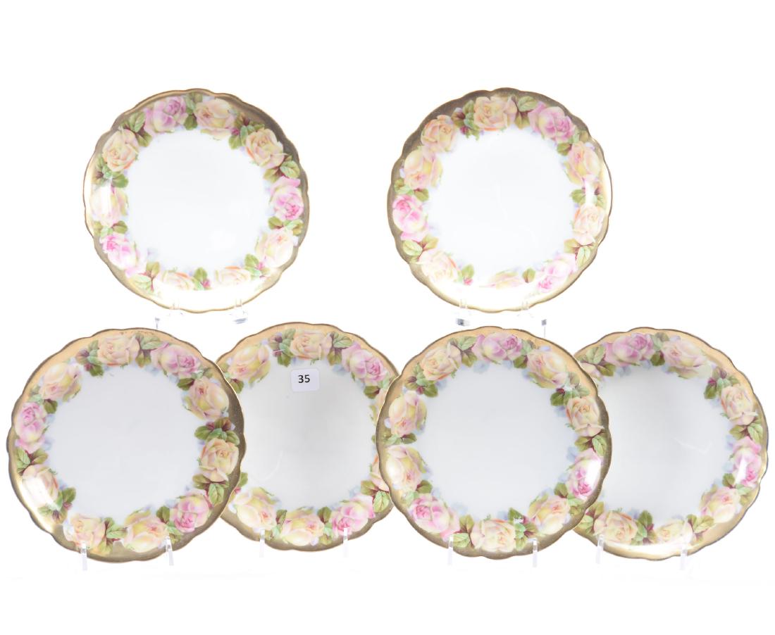 (6) Luncheon Plates, Bavarian (1 of 3)