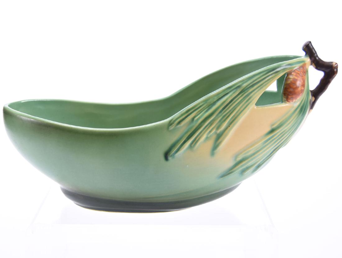 Bowl, Roseville Pottery #429, Pinecone Pattern (1 of 3)