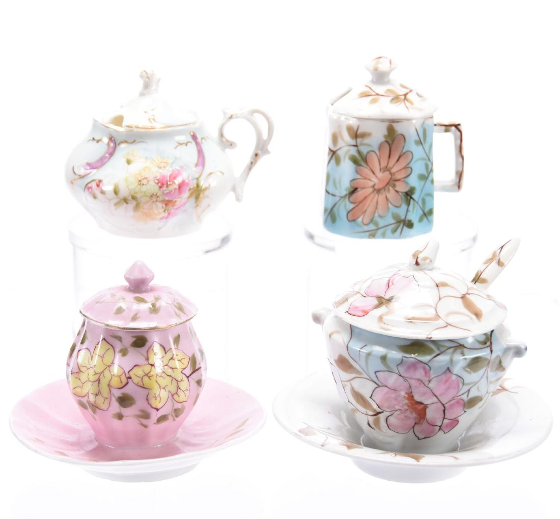 (4) Mustard Jars, Early Unmarked Prussia (1 of 3)