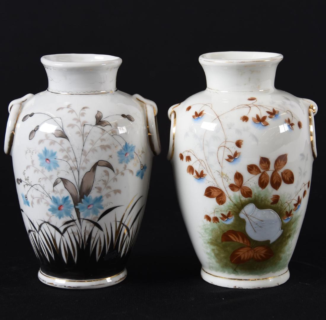 (2) Vases, Unmarked E.S. Prussia (1 of 3)