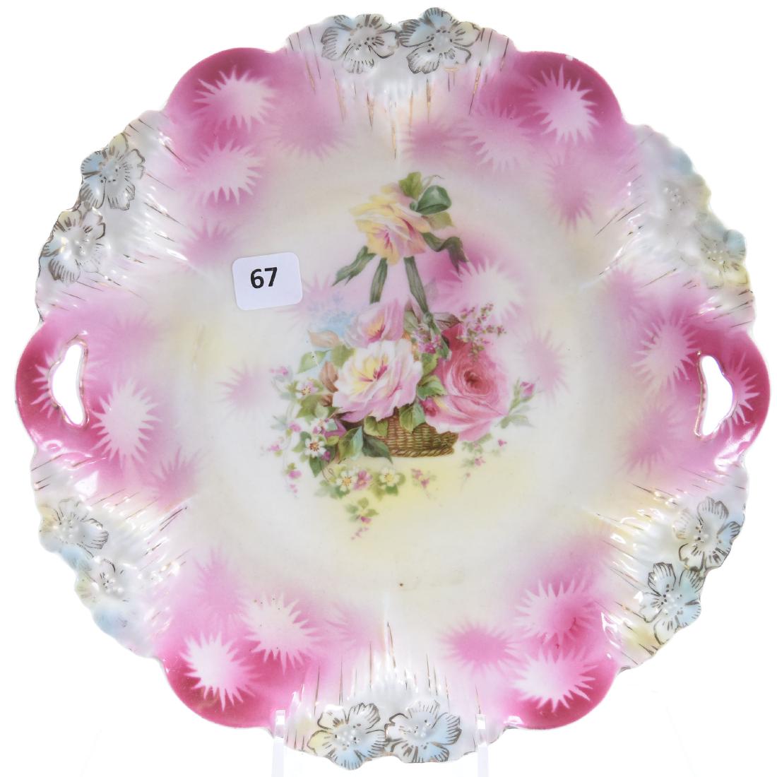 Cake Plate, Marked R.S. Prussia (1 of 2)