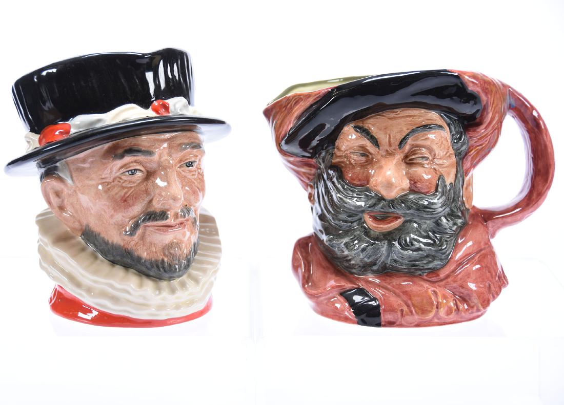 (2) Toby Mugs, Royal Doulton (1 of 3)
