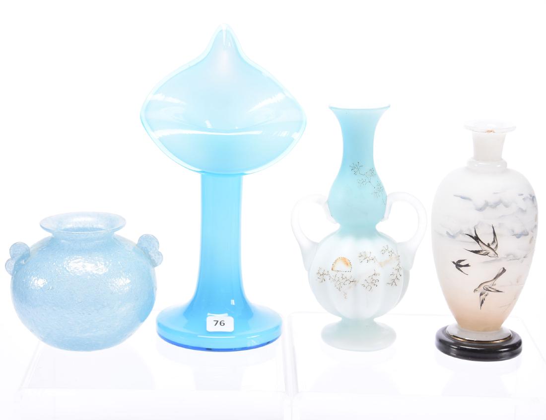 (4) Art Glass Items (1 of 3)