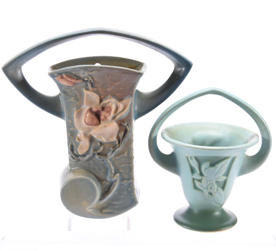 (2) Roseville Art Pottery Items (1 of 2)