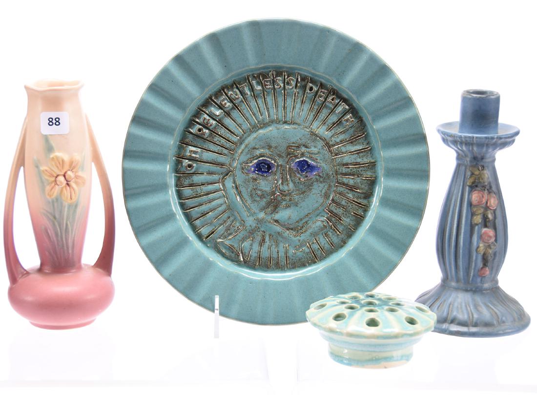 (4) Art Pottery Items (1 of 5)