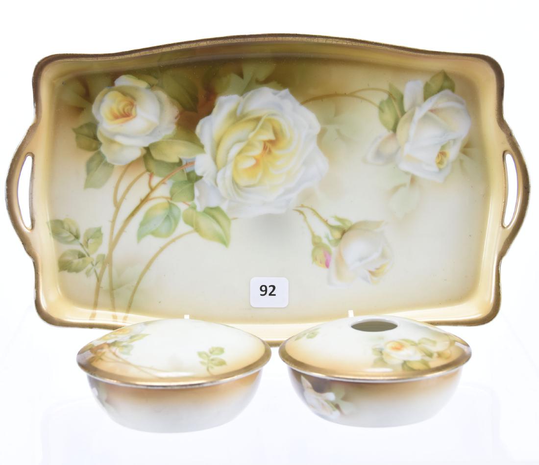 Three Piece R.S. Germany Dresser Set (1 of 3)